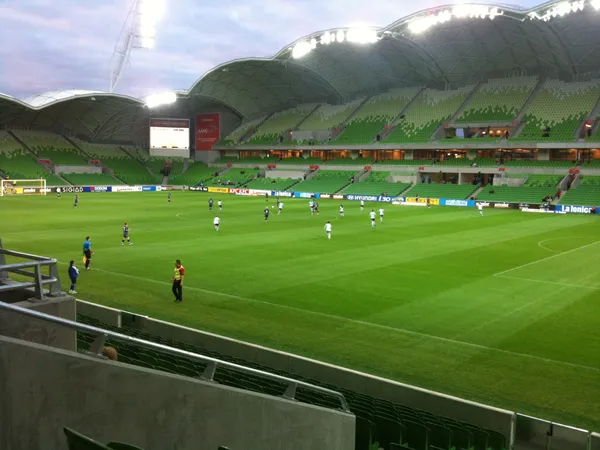 International Football Fever: Socceroos Headline Massive Double-Header at AAMI Park